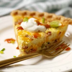 Quiche aux jelapeños