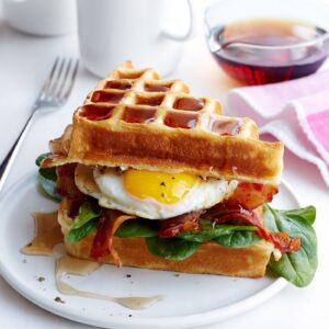 Breakfast Waffle (Beacon & Egg)